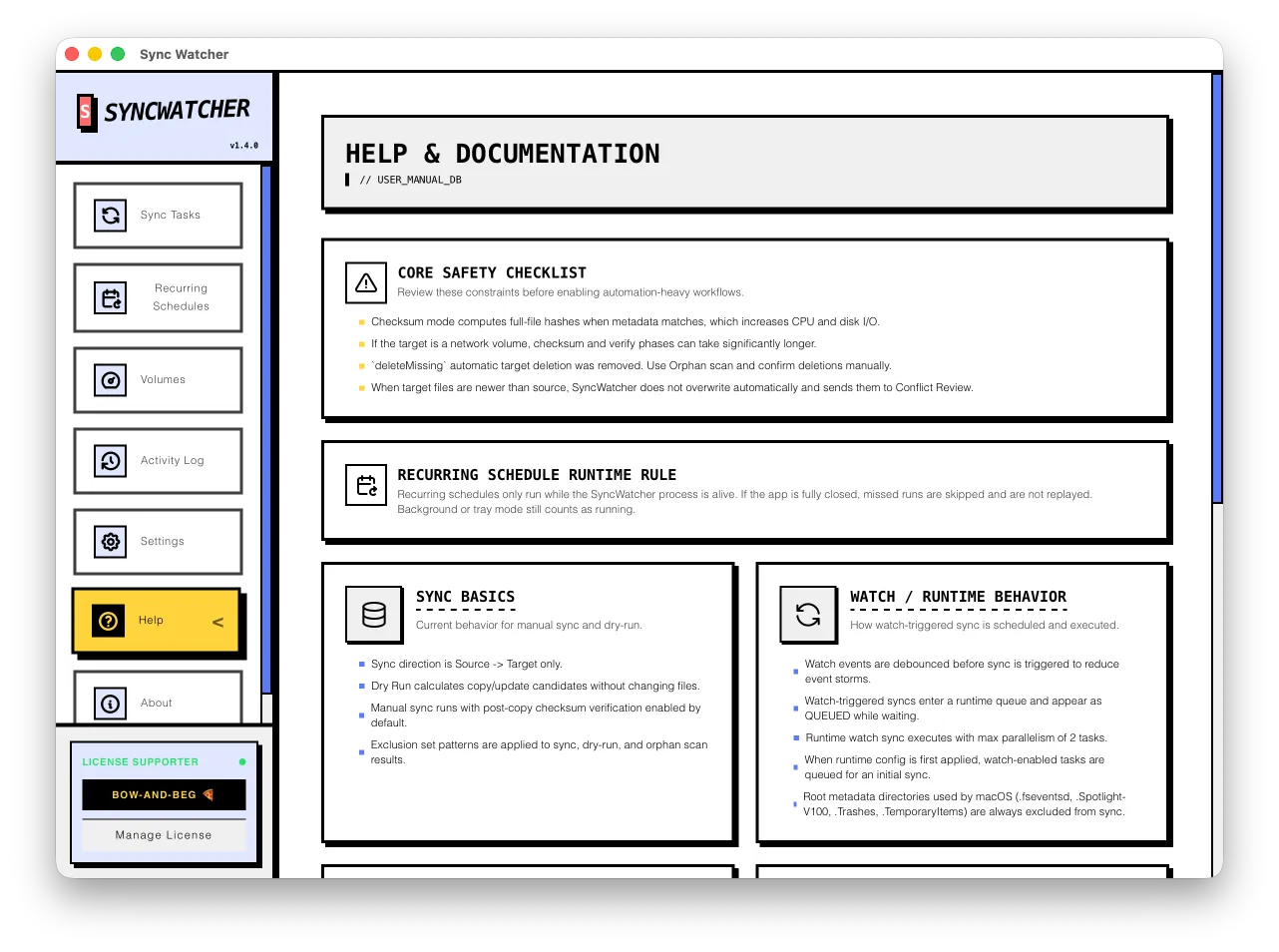 SyncWatcher Screenshot