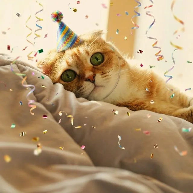 Celebration Cat